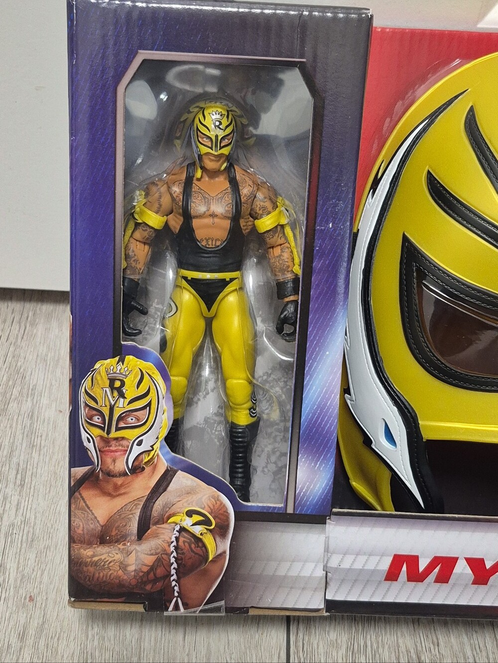 Rey Mysterio Role Play and Main Event Figure Mattel WWE Toy Wrestling NEW! - Picture 3 of 6